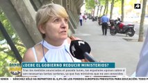 ¿Se deberían reducir ministerios? ¿Saben los españoles quienes son los ministros?