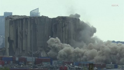 انهيار صومعتين جديدتين في مرفأ بيروت  ودعوات أممية وحقوقية لفتح تحقيق دولي