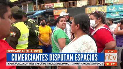 Comerciantes en disputa por espacios