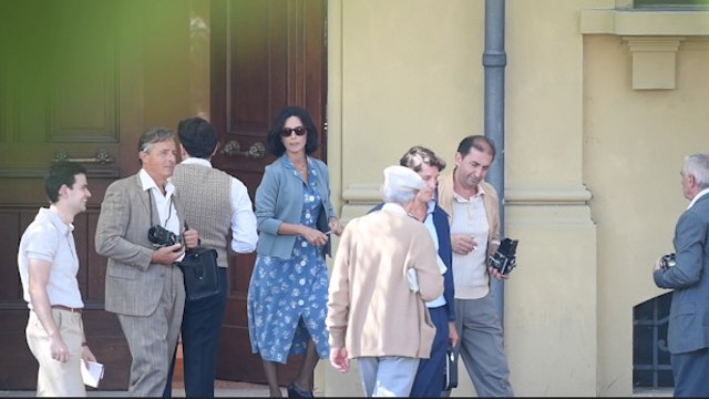 Penelope Cruz star a Modena sul set del film sulla vita di Enzo Ferrari