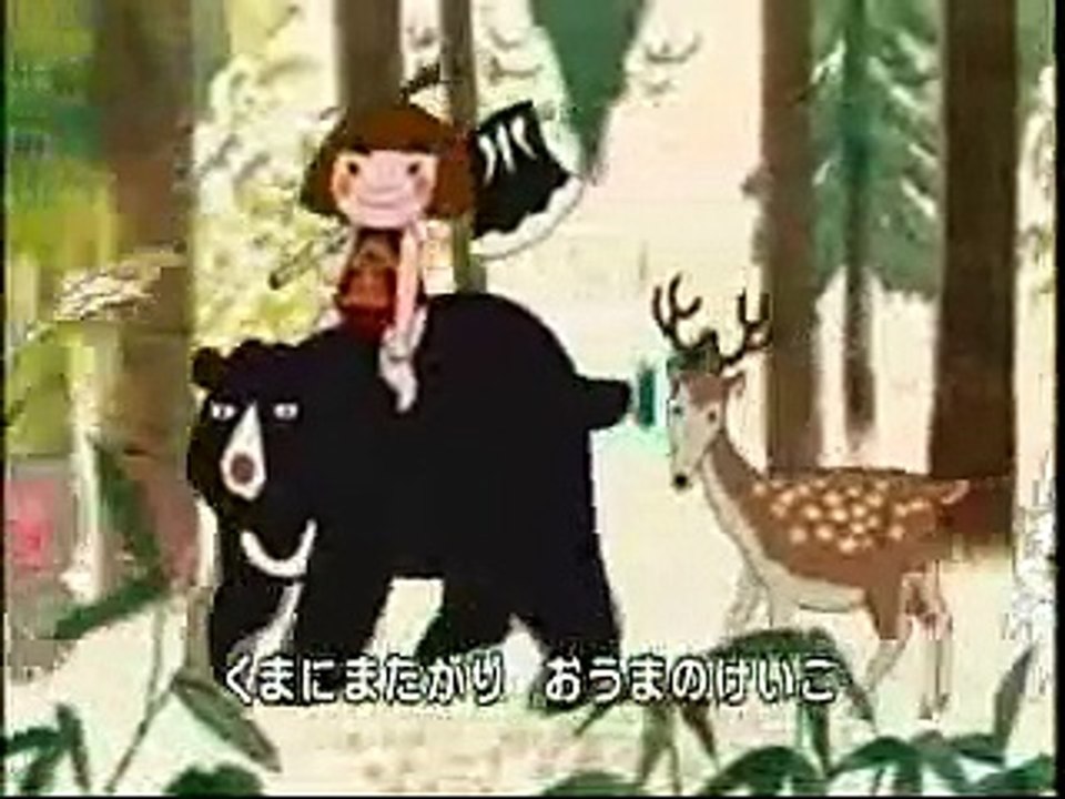 Folktale  /  日本の昔ばなし【金太郎】