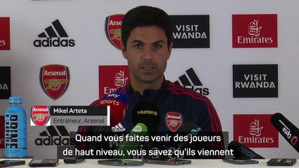 Arsenal - Arteta : "Gabriel Jesus est un joueur extrêmement talentueux"