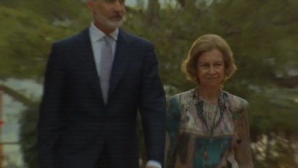 Los Reyes ofrecen una recepción en Palma