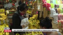 SAT VISITARÁ MERCADOS PARA PROMOVER LA FORMALIDAD LABORAL