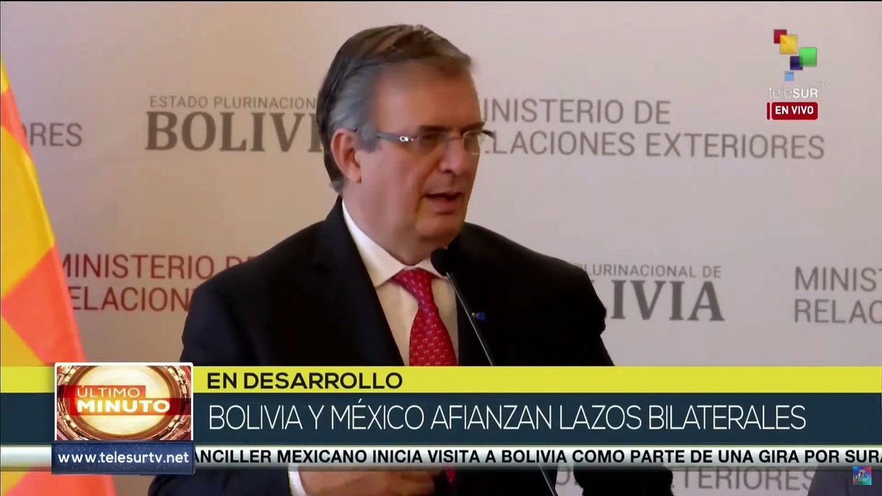 México y Bolivia trabajarán en la seguridad alimentaria y rebajar precios de los medicamentos