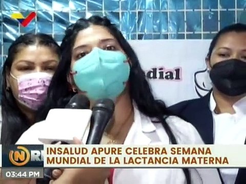 Insalud-Apure celebra la Semana Mundial de la Lactancia Materna