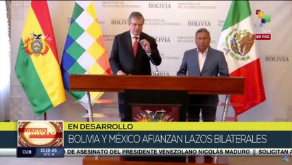 Download Video: Bolivia y México afianzan lazos bilaterales