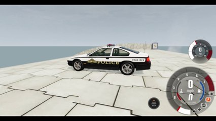 Police crash - BeamNG Drive #1