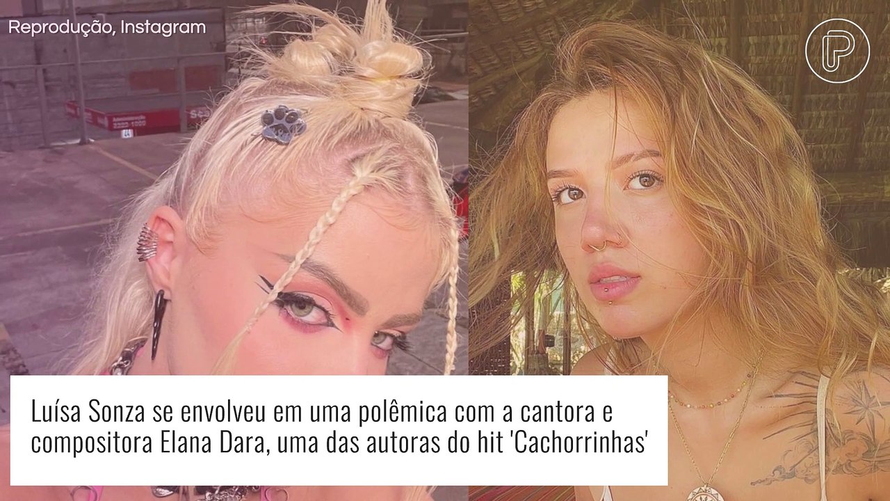 Luísa Sonza fica cara a cara com compositora de 'Cachorrinhas' após confusão