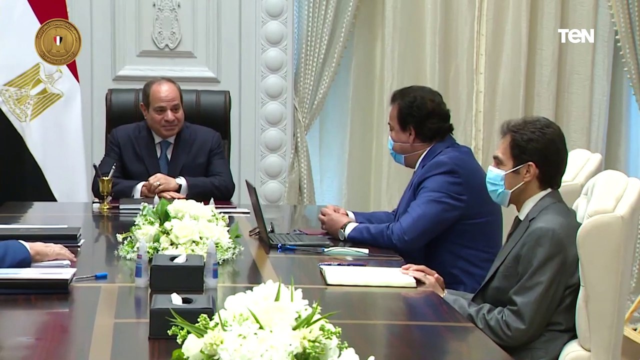 الرئيس السيسي يتابع الموقف التنفيذي لعدد من المبادرات الرئاسية في قطاعي الرعاية الصحية والجامعات