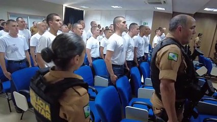 6ª CIPM realiza aula inaugural do Curso de Formação de Praças
