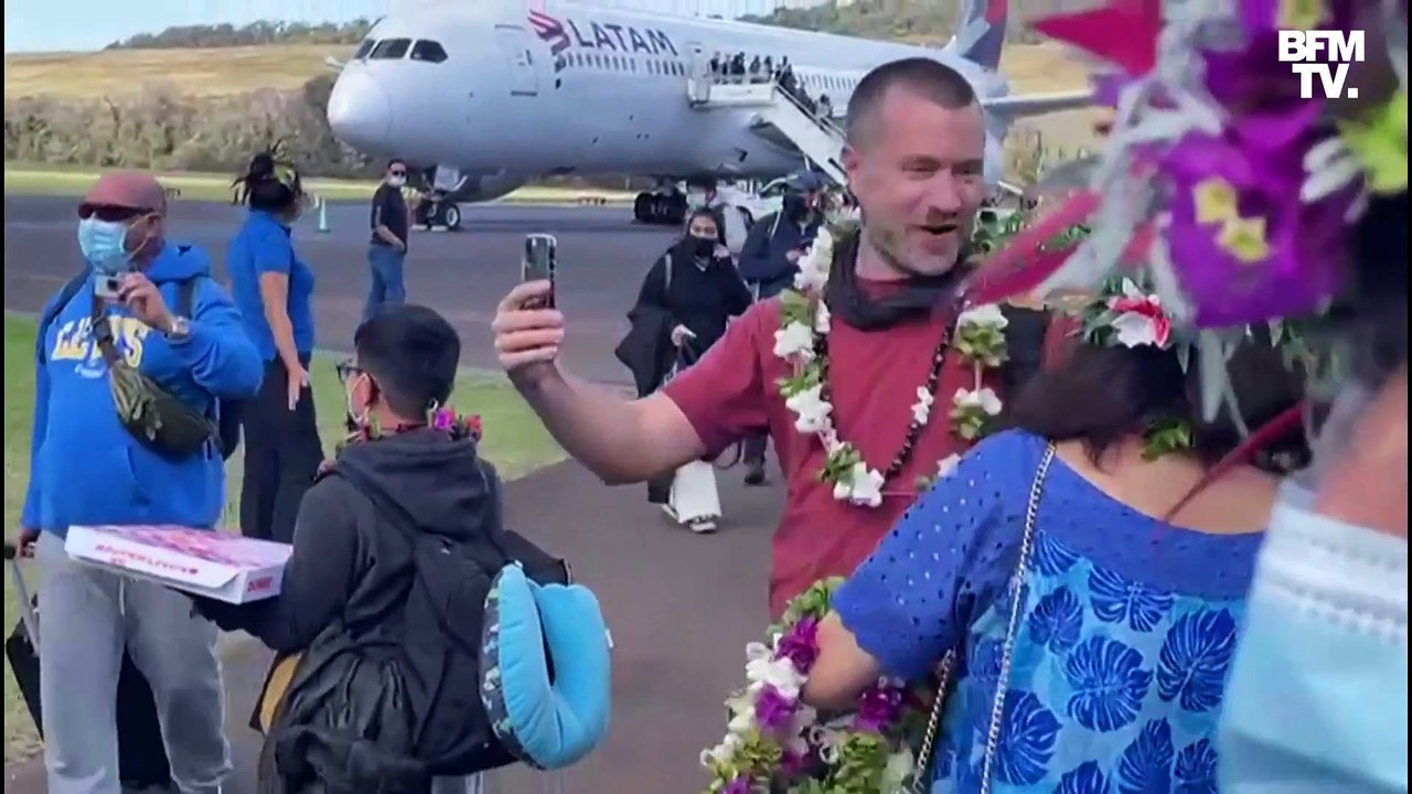 Covid-19: après deux ans d'isolement, l'Île de Pâques retrouve ses touristes pour la première fois