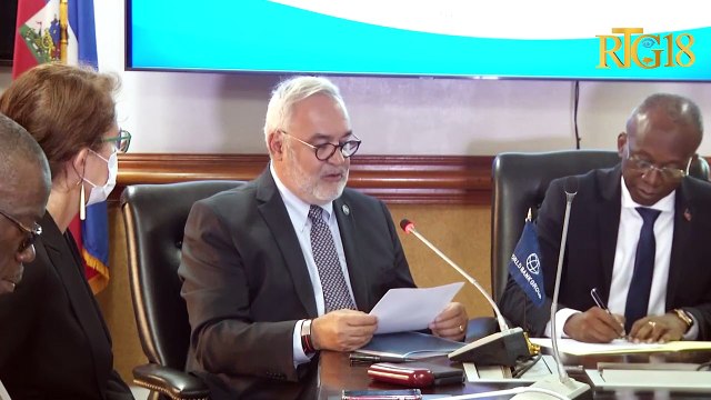 Ministè ekonomi siyen 3 akò finansman adisyonèl ak Bank mondyal ki vize finanse pwojè swen sante.