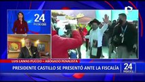 Lamas Puccio sobre Castillo: 