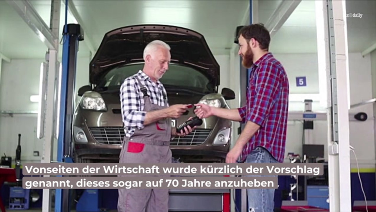 Rente: So lange müssen Menschen in anderen europäischen Ländern arbeiten