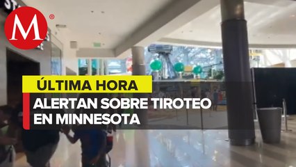 Reportan posible tiroteo en centro comercial de Minnesota