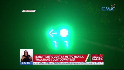 Ilang traffic light sa Metro Manila, wala nang countdown timer | UB