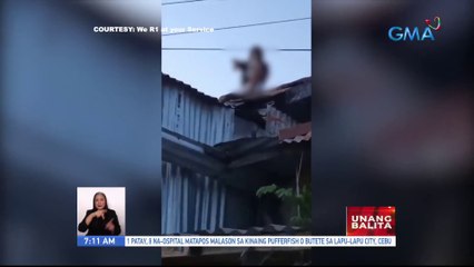 17-anyos na lalaki, sinagip matapos maaktuhang gumagamit ng solvent | UB