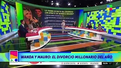 Revelan cómo está apretando Wanda Nara a Mauro Icardi.