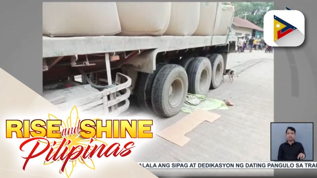 Rider, dead on the spot matapos magulungan ng 10-wheeler truck sa Mariveles, Bataan