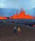 الثاني خلال 6 آلاف عام..  الحمم البركانية أثناء ثوران بركان العاصمة الآيسلندية