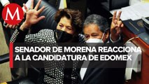 Higinio Martínez desea éxito a Delfina Gómez; “soñaba con ser gobernador”, dice