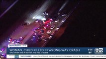 Child, wrong-way driver killed on Loop 303 in Surprise
