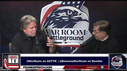 Father Frank Pavone & Steve Bannon