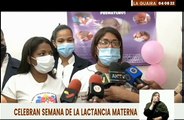 Organizan jornadas educativas sobre los beneficios de la lactancia materna en La Guaira