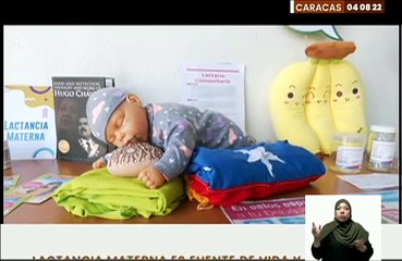 La lactancia materna es fuente de vida y primer acto de soberanía alimentaria a los bebés