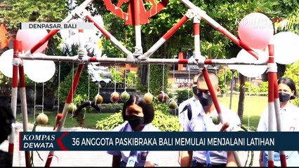 36 Anggota Paskibra Bali Mulai Menjalani Latihan