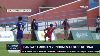 Bantai Kamboja 9-2, Indonesia Lolos ke Final Sepak Bola Celebral Palsy