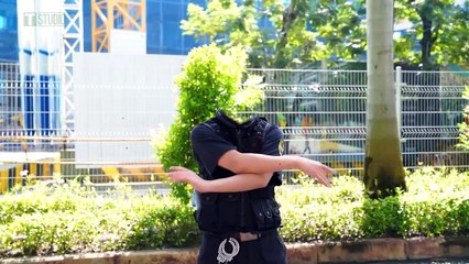 ماذا لو كان الزومبي شرطيا  لحظات مخيفة من قبل TSTUDIO ARABIC_1080pFHR