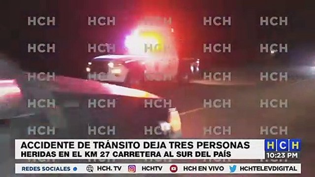 Fuerte accidente vial deja varias personas heridas en km. 27 de la carretera al sur