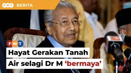 Hayat Gerakan Tanah Air hanya selama Dr M bermaya, kata penganalisis