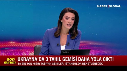 58 bin ton mısır taşıyan üç tahıl gemisi de yola çıktı