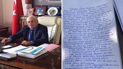 Hasankeyf Belediyesi Başkanvekili Abdullah Tarhan, "Artık dayanamadım" deyip AK Parti'den istifa etti
