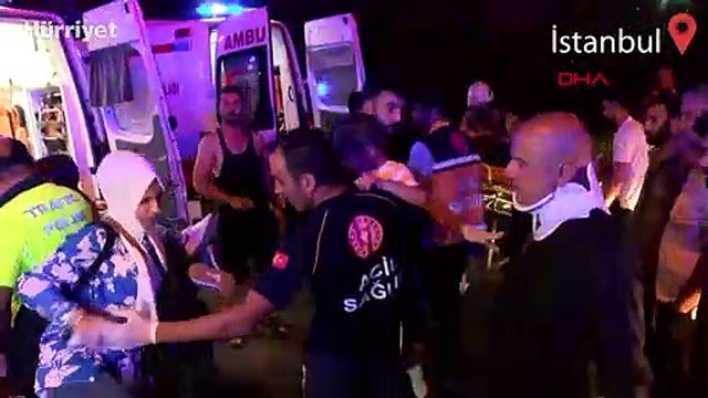 Beşiktaş’ta ters yöne giren otomobil dehşet saçtı