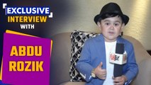Abdu Rozik Exclusive Interview talks about Salman Khan Movies and Share Experience | FilmiBeat