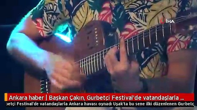 Ankara haber | Başkan Çakın, Gurbetçi Festival'de vatandaşlarla Ankara havası oynadı