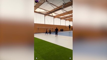 Si no fuese Neymar dirían que es fake: tremendo lo del brasileño con una canasta...