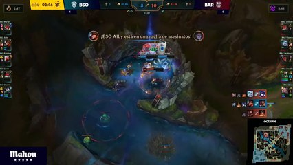 LoL - Superliga: Alby reventando a Barça Esports