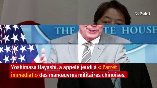 Le Japon demande « l’arrêt immédiat » des manœuvres militaires chinoises