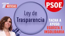 El PSOE exige a Ayuso que cumpla la ley mientras así se la saltan sus socios
