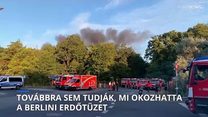 Nem tudják még, mi okozhatta a robbanást a berlini erdőben