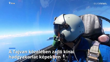Kínai rakéta repült át Tajvan felett - a hadgyakorlat képekben