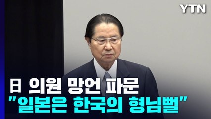 지금이 어느 때인데...日 의원 "일본은 한국 형님뻘" 발언 파문 / YTN