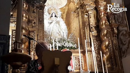 Angelita Yruela exalta a la Virgen de las Nieves