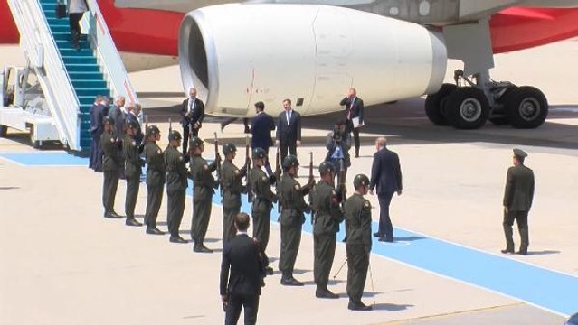 Cumhurbaşkanı Erdoğan, Soçi'ye yaptığı günübirlik çalışma ziyareti kapsamında Rusya Devlet Başkanı Putin ile bir araya geldi.