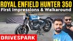 Royal Enfield Hunter 350 - First Impressions & Walkaround #FirstLook